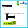 Solar motion sensor light for fence